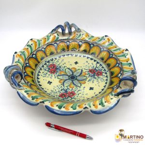 Centrotavola 38cm pavone