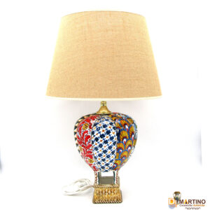 Lampada mongolfiera-canapa