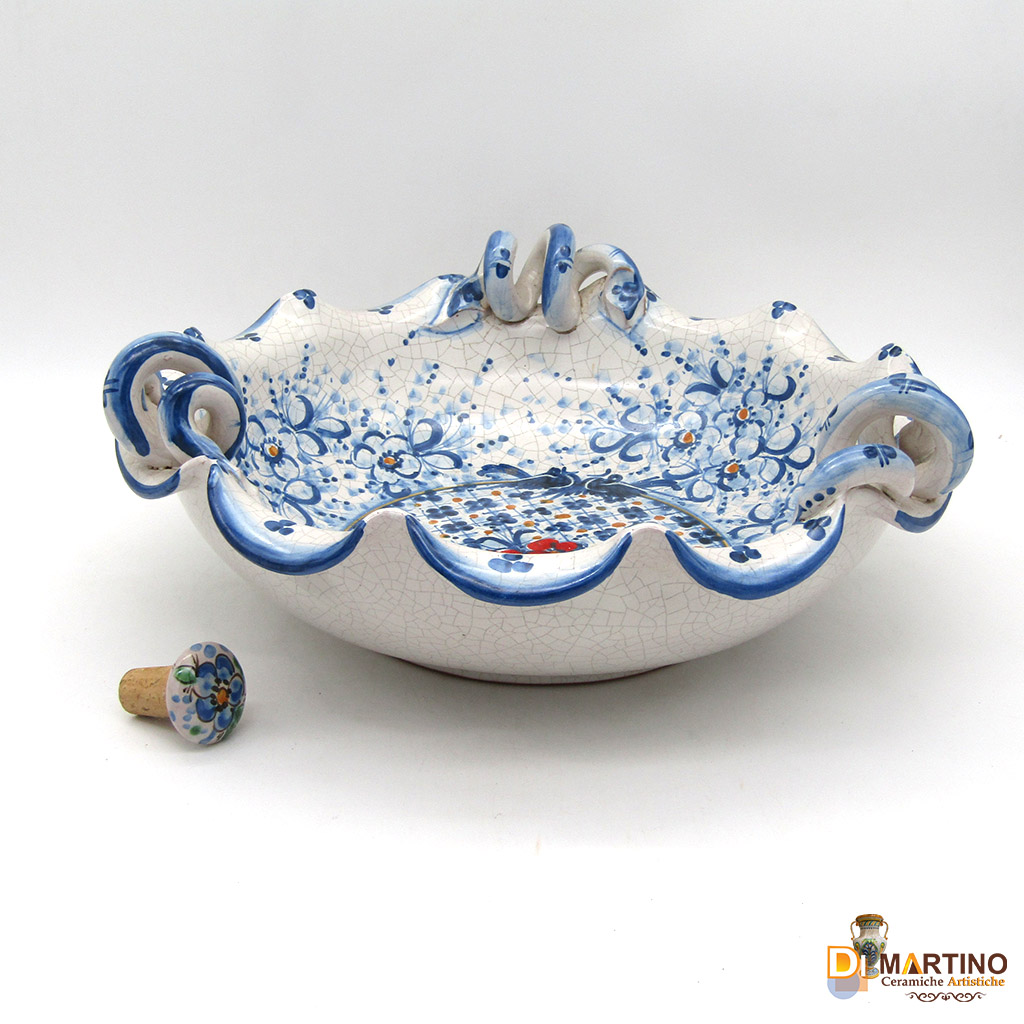 Centrotavola 38cm Retino blu - immagine 2