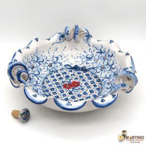 Centrotavola 38cm Retino blu