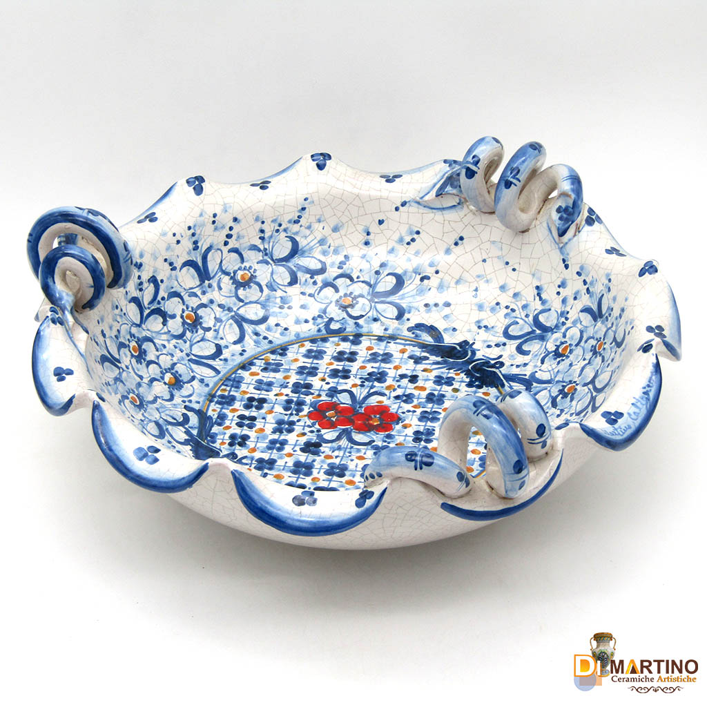 Centrotavola 38cm Retino blu - immagine 3