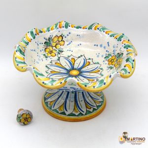 Fruttiera 30cm rosone giallo