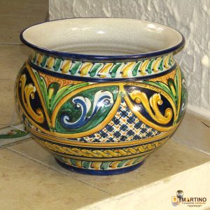 Portapiante 33cm -palermo blu-