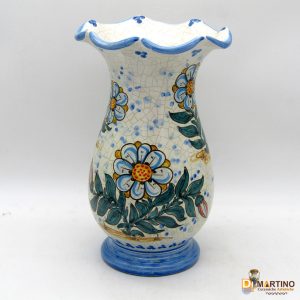 Vaso 30cm smerlato -fiori-